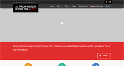 Desktop Screenshot of mvafricanamericanheritagetrail.org